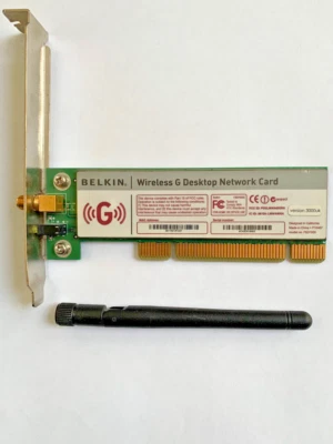 Belkin Wireless G Desktop Card - Image 1 of 2