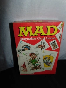 Vintage 1979 MAD Magazine Card Game Parker Brothers 2-6 Spieler KOMPLETTER Satz - Bild 1 von 7