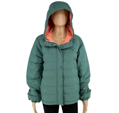 Levi's Women Green Edie Packable Hooded Jacket Coat Size XXS 2XS - Image 1 of 4