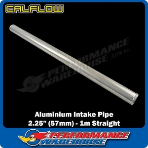 1000mm Straight, 2.25 Inch (57mm) Mandrel Bend Aluminium Intake Intercooler Pipe - Picture 1 of 2