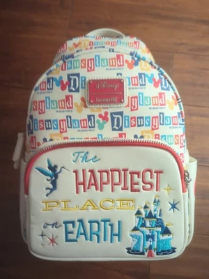 Loungefly Disneyland 65th Anniversary Park Exclusive Backpack New Ships Free KC - Image 1 of 4