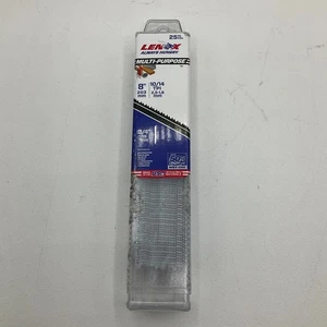Lenox 25 Pc 8" 10/14 TPI Multi-Purpose Reciprocating Saw Blades 20535B850R NEW - Picture 1 of 6