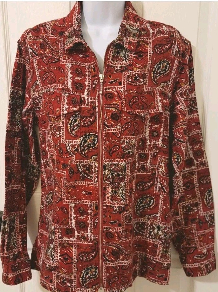 Supreme Paisley Casual Button-Down Shirts for Men for sale Supreme Paisley Casual Button-Down Shirts for Men for sale