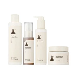 FLASKIN SKIN CARE KIT - TONER 250ml + SERUM 80ml + EMULSION 150ml + CREME 80ml - Bild 1 von 2