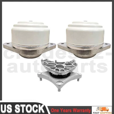 3x Engine Motor & Transmission Mount For Benz GLK300 GLK350 2008-2012 2042402017 Foto 1 de 4
