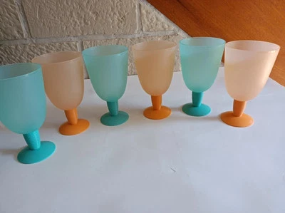 tupperware 6 grandes coupes a glace - fruits - Photo 1/4