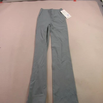 Lululemon Pants Womens 2 Straight Leg Casual Pockets Chino Blue High Rise - Image 1 of 4