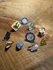 Vintage Minor League Baseball Pins 10 Stück MLB - Bild 1 von 11