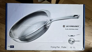 Le Creuset 3-lagige Edelstahl Bratpfanne 24 cm - Bild 1 von 8