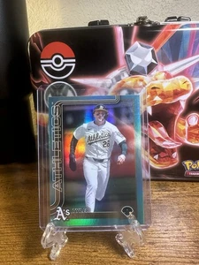 2025 Topps Serie 2 - Tyler Nevin #538 Aqua Holo Foil - Imagen 1 de 2