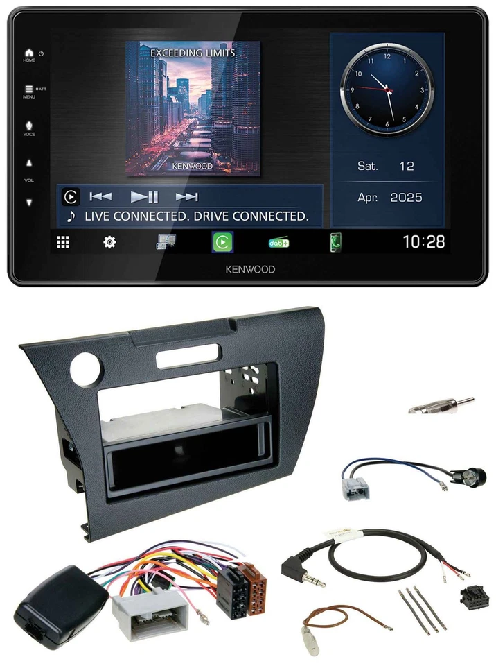 Kenwood Lenkrad Bluetooth USB DAB Autoradio für Honda CR-Z 2010-2013 - Bild 1 von 4
