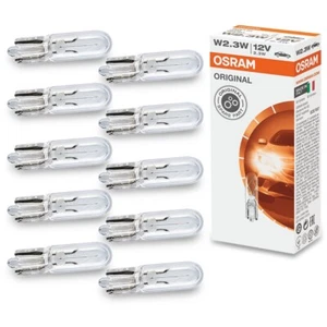 OSRAM 2W 2723 12V W2,3W GLÜHLAMPE ORIGINAL INSTRUMENTENBELEUCHTUNG 10x STÜCK - Bild 1 von 4