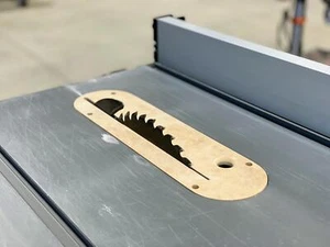 DeWalt Table Saw Zero Clearance Insert - DWE7491, DWE7492, DWE7491RS, DWE7480, D - Picture 1 of 8