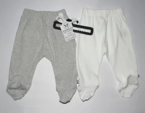Baby boy/girl clothes, Newborn, Honest Baby Organic footed pants - Picture 1 of 11