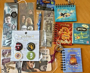 Vintage Harry Potter Schlüsselanhänger Pins Button Set Lesezeichen Bertie Botts 2000 Lot - Bild 1 von 21