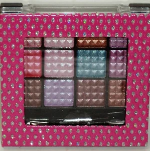 PROFUSION Dazzle Me Petite Kit 12 Shimmer Eyeshadows 2 Dual End App Pink Case - Picture 1 of 4