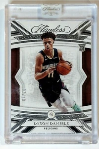 Panini Flawless Rookie RC #42 2022-23 Dyson Daniels 20/07 - Imagen 1 de 3