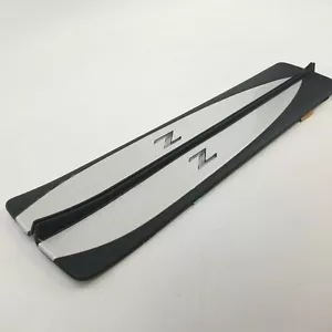 2009-2020 OEM 370Z Z34 Illuminated Z Logo Kick Plates Sill Plates G6950-6GE0A - Picture 1 of 8