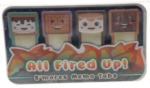 Streamline Smores Memo Sticky Tabs Lote Peel Stick Chocolate Galleta Malvavisco - Imagen 1 de 2