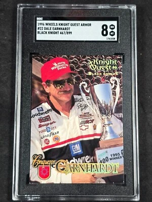 1996 wheels Knight Quest Armor Dale Earnhardt Sr 467/899 SGC 8 - Image 1 of 2