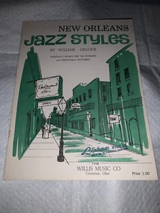 New Orleans Stili Jazz Piano Solo Tardivo Intermedio Libro Musica - Foto 1 di 4