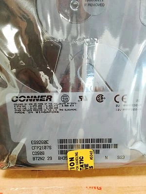 *New* Conner (CFP2107S) 2.1 GB, 7200RPM, 3.5" Internal Hard Drive - Image 1 of 3