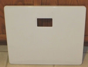 Haier Dryer Model RDE350AW: Front Door Outer Panel (WD-2300-10) (P5300) - Picture 1 of 4