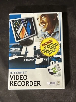 Internet Video Recorder From Fogware PC Windows 2000/XP Many Tools Easy Transfer - Image 1 of 4