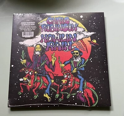 CHRIS ROBINSON & HOWLIN RAIN 45 RPM 7" VINYL - Sucker RSD 2022 LIMITED TO 800 - Image 1 of 2