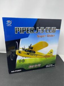 2.4G Radio Remote Control Airplane Piper J3 Cub RC Plane Beginner Glider