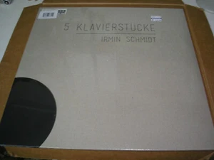 Irmin Schmidt - 5 Klavierstucke LP new sealed Spoon ambient modern classical Can - Imagen 1 de 2