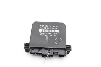 01-07 MERCEDES-BENZ W203 C230 C320 ЗАДНЯЯ ЛЕВАЯ ВОДИТЕЛЬСКАЯ ДВЕРЬ МОДУЛЬ УПРАВЛЕНИЯ E2387 - Изображение 1 из 4