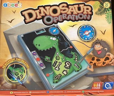 Dinosaur Operation Game..ABEEC Toys.. Age 5+ COMPLETE.. VGC - Image 1 of 4
