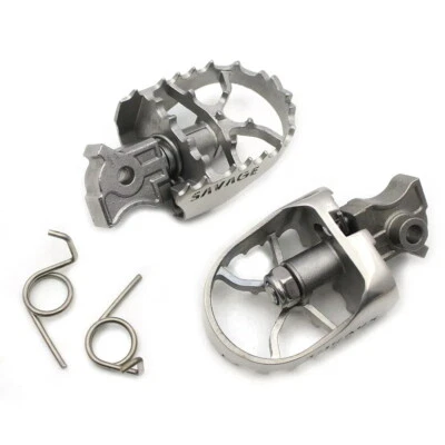 Par de pedales estriberas delanteras izquierda derecha para BMW F800GS ADV Standard Premium 2014  Foto 1 de 4