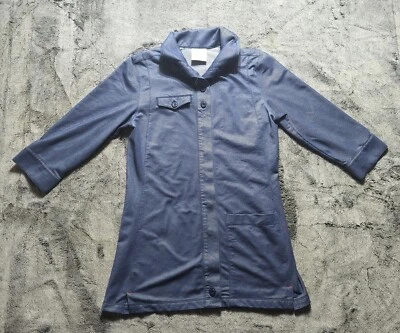 Camisa para mujer Nike Golf Dri-FIT 3/4 manga abotonada talla pequeña azul Foto 1 de 4