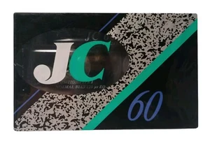 NEW & SEALED JC Super 60 Minute Blank Cassette Tape Normal Bias Crystal Sound - Picture 1 of 4