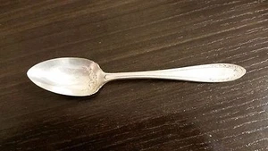 Vintage 1915 Oneida Community Par Teller BRAUTKRANZ Muster Löffel - Bild 1 von 5