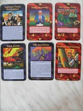 Assassins 83 Cards INWO Illuminati SJG 1995 NEW WORLD ORDER GAME COMMON UNCOMMON