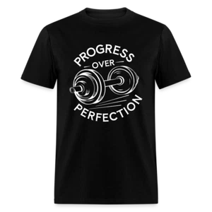 Weight Training Gym Bodybuilding Muscle Health and Fitness Unisex T-Shirt - Picture 1 of 10