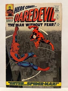 Daredevil #16 Comic 1966 - Marvel Comics - Spider-Man Masked Marauder - Bild 1 von 2