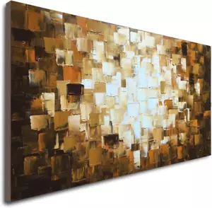 Textured Abstract Oil Paintings on Canvas Modern Art Decor for Wall - Picture 1 of 9