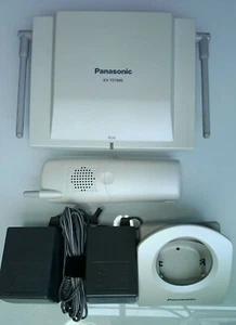Panasonic KX-TD7896 Cordless Phone System With Receiver and Charging Base -White - Picture 1 of 2