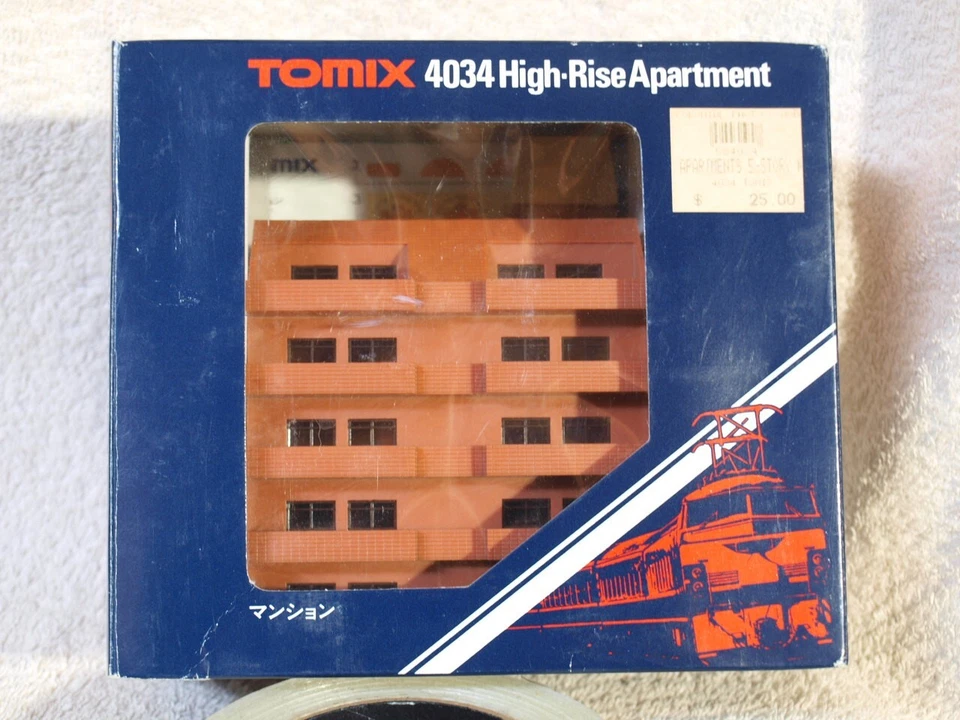 Tomix N-Scale High Rise Apartment # 4027 NIB! - Image 1 of 3
