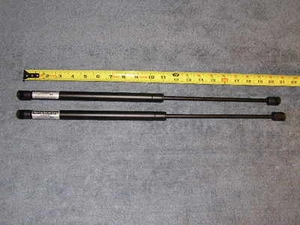 Set Nitro-Prop Strut 20" 35# Camper Shell Top Door Lift Rod Shock Spring Support - Picture 1 of 8