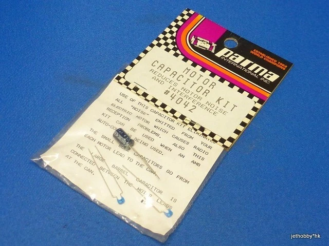 Vintage (Parma 4042) Brushed Motor Capacitor kit - Image 1 of 1