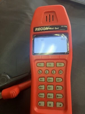 Recon Platinum Tools P/N T62 Butt Test Network Ethernet Linesman Tool w/ Clip - Image 1 of 4