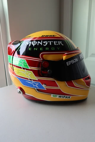 Lewis Hamilton Formula One F1 Full Size 1:1 Scale Replica Helmet Cover