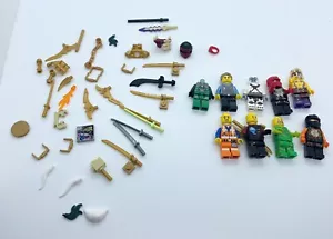 Lego Minifigure & Accessories Lot * A Few Ninjago Characters - Picture 1 of 7
