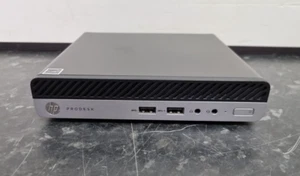 HP ProDesk 405 G4 Mini PC AMD Ryzen 5 PRO 2400GE 8GB RAM 256GB SSD 3.20GHz - Afbeelding 1 van 13