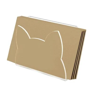 Acrylic Mail Holder for Table Mail Organizer for Countertop Clear Envelope Ho... - Picture 1 of 7